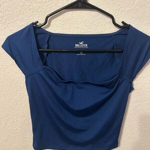 Hollister Women's Navy Blouse